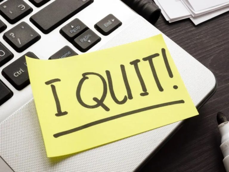 He said: “I quit,”…but did he?